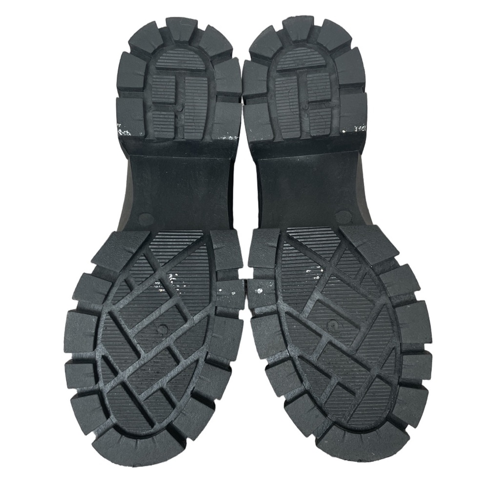 Sugar Black Chain Detail Loafers - Picture 5 of 6